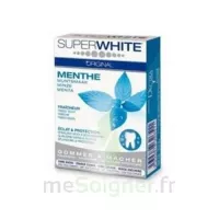 Superwhite Chewing Gum Menthole, Bt 20 à LA COTE-SAINT-ANDRÉ