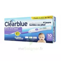 Clearblue Test D'ovulation 2 Hormones B/10 à LA COTE-SAINT-ANDRÉ