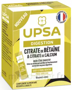 Upsa Citrate De Bétaïne & Citrate De Calcium Poudre 10 Sachets à LA COTE-SAINT-ANDRÉ