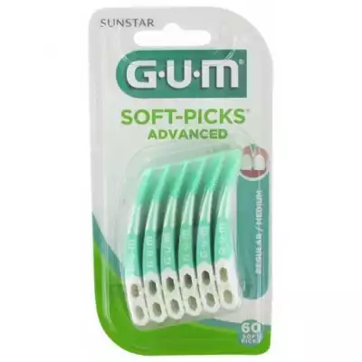 Gum Soft Picks Advanced Pointe Interdentaire Standard B/60 à LA COTE-SAINT-ANDRÉ