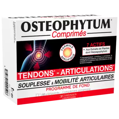 Osteophytum Comprimés Renfort Et Mobilité Articulaire B/60